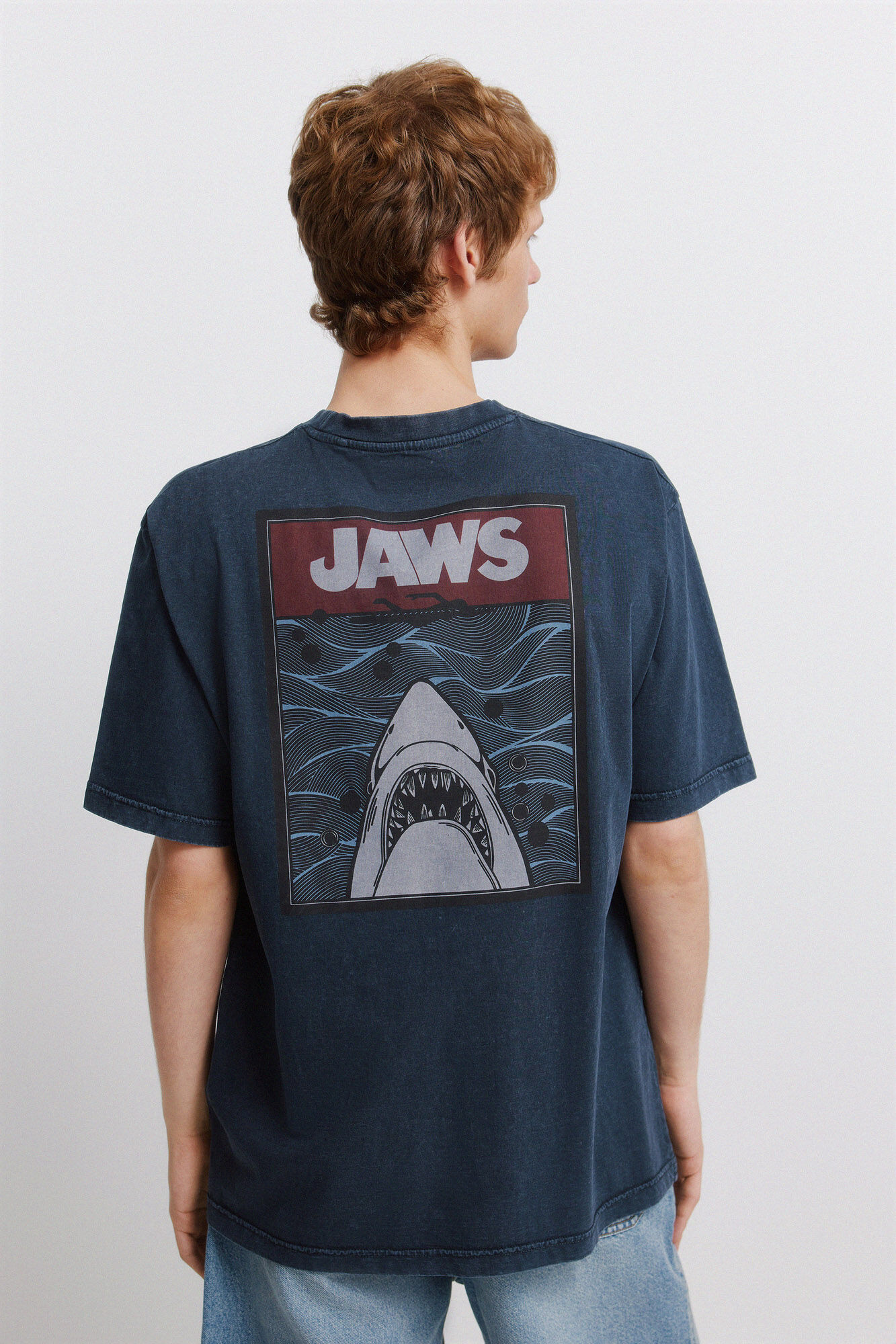 Springfield Playera Jaw Aniversary azulado