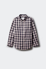 Springfield Kids Camisa cuadros leñador niño negro