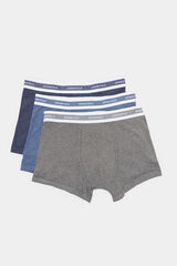 Springfield Pack 2 boxers básicos melange azul