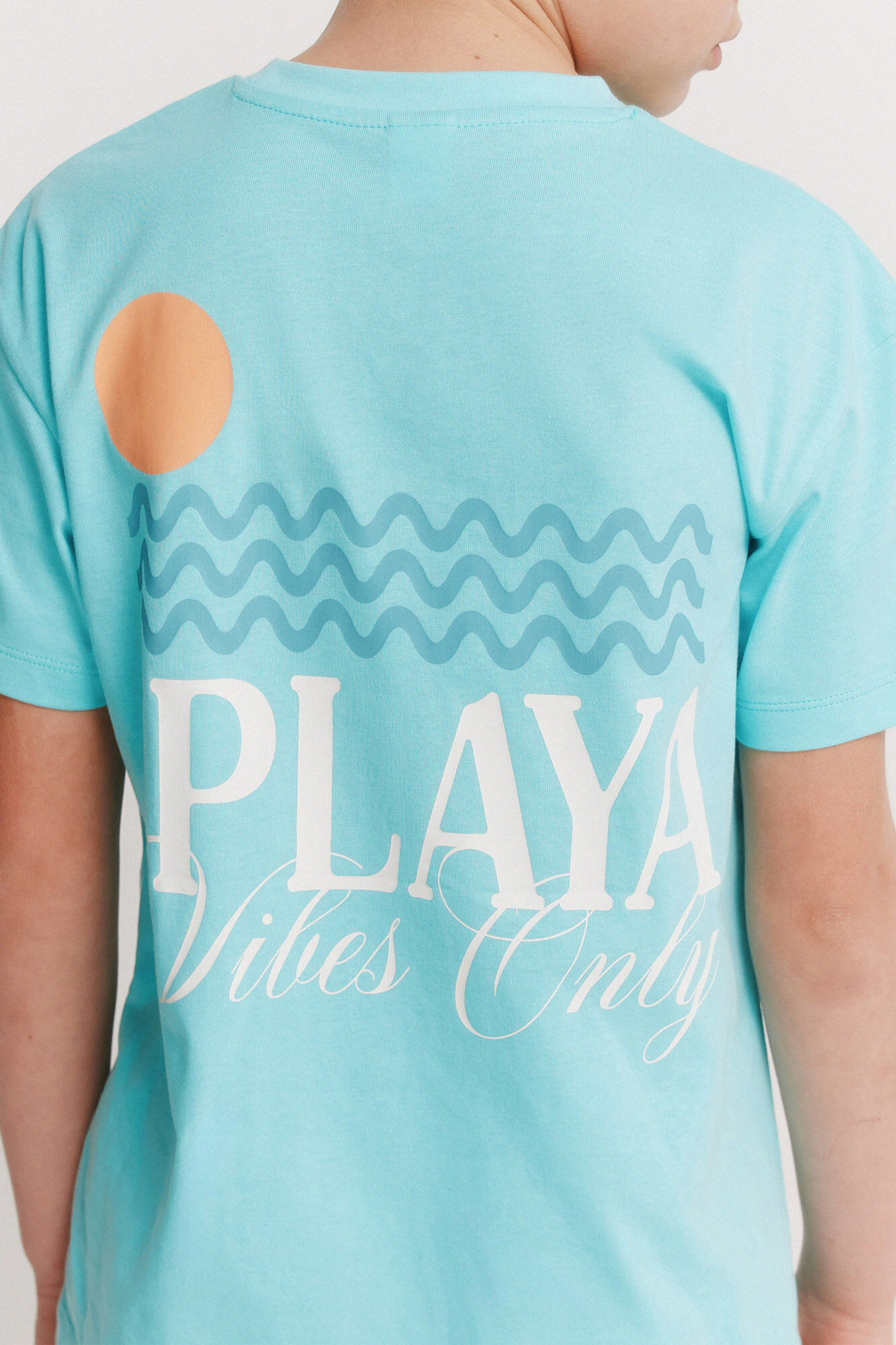 Springfield Kids Playera manga corta de playa para ni&ntilde;o negro