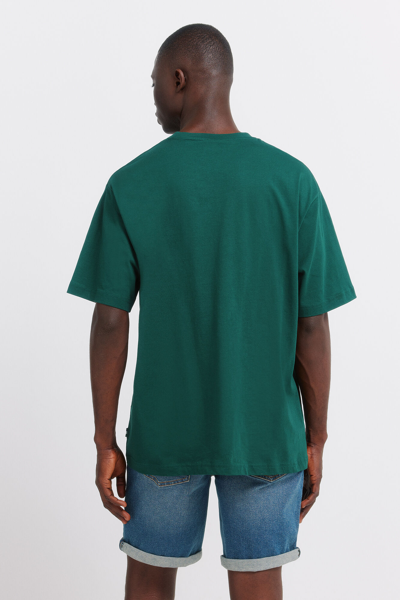 Springfield Bermudas ligeras slim fit de mezclilla azul