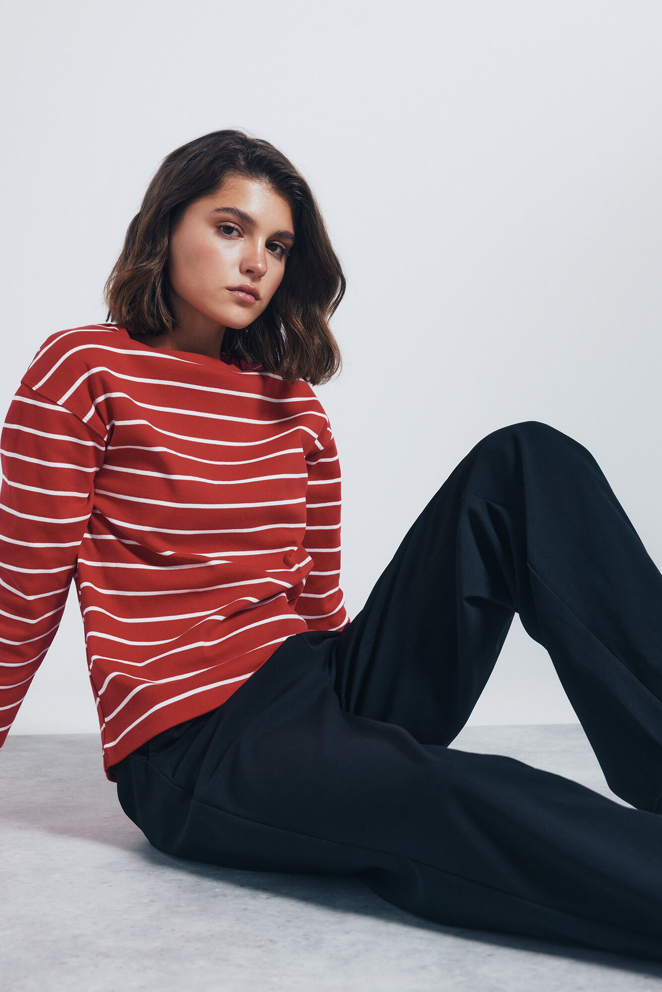 Springfield Pantal&oacute;n jogger ancho negro