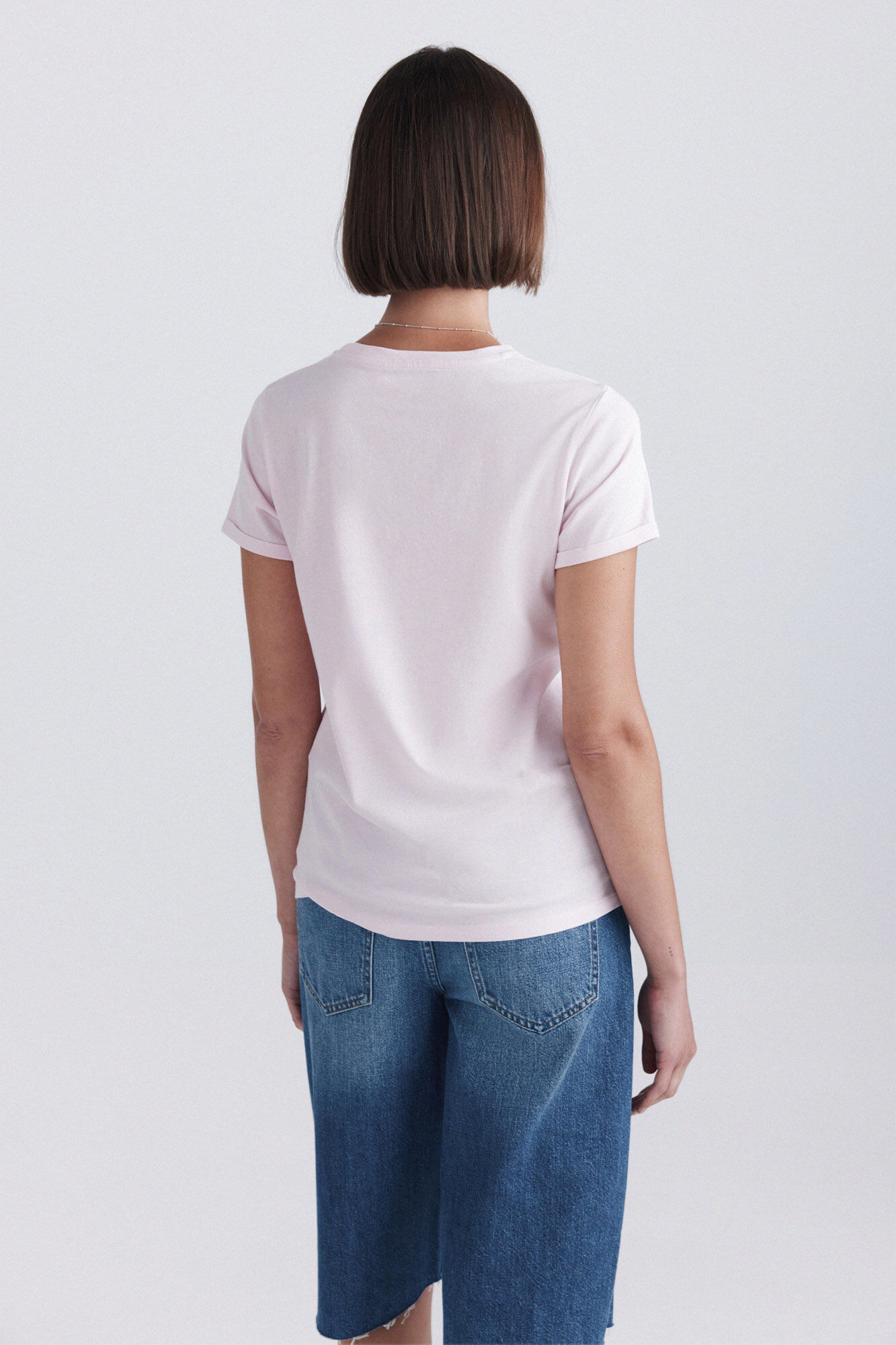 Springfield Playera manga corta Brooklyn rosa
