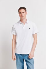 Springfield Polo piqu&eacute; de pu&ntilde;o de contraste slim fit natural