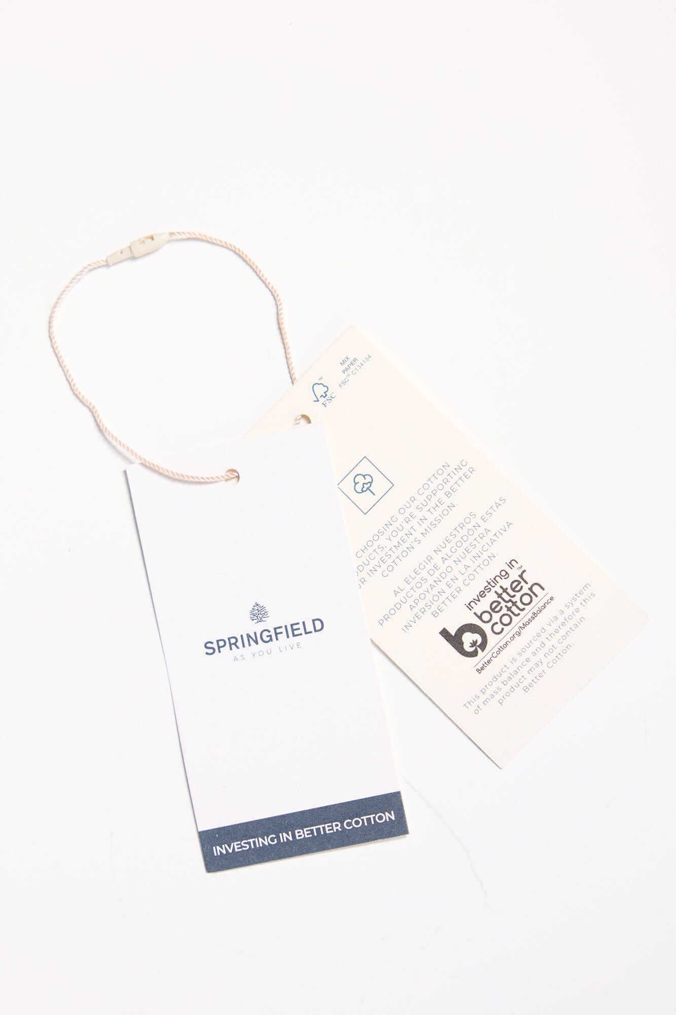 Springfield Playera Bob Esponja marfil