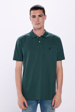 Springfield Polo piqué basico regular fit verde