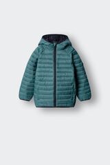 Springfield Kids Chamarra b&aacute;sica acolchada para ni&ntilde;o azul