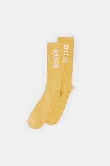 Springfield Pack 3 calcetines palabras amarillo