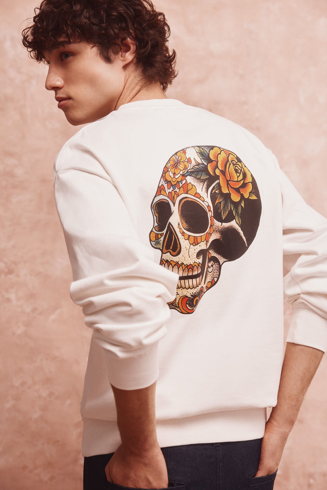 Springfield Sudadera calavera tattoo