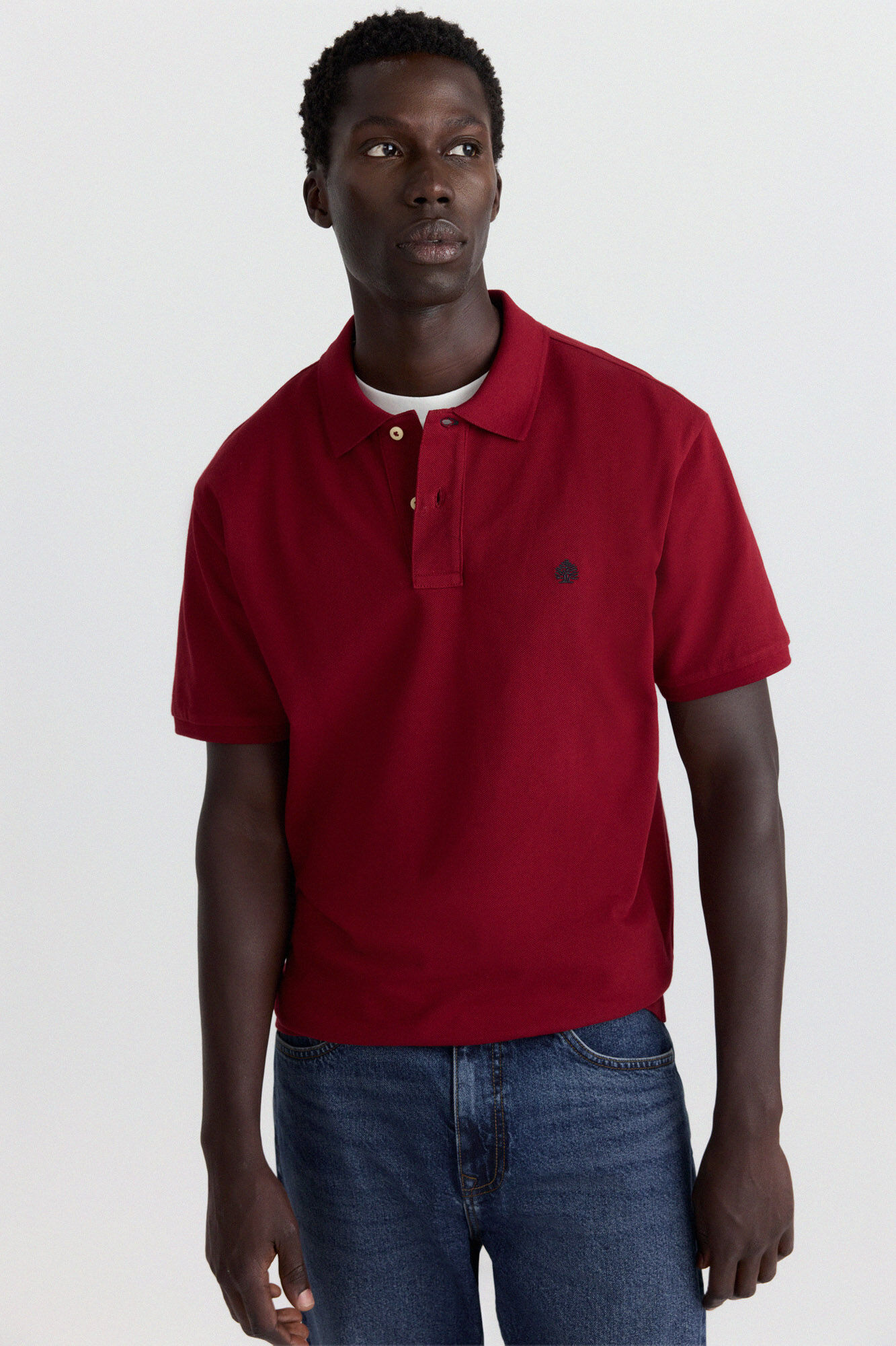 Springfield Polo de piqu&eacute; b&aacute;sico Springfield regular fit