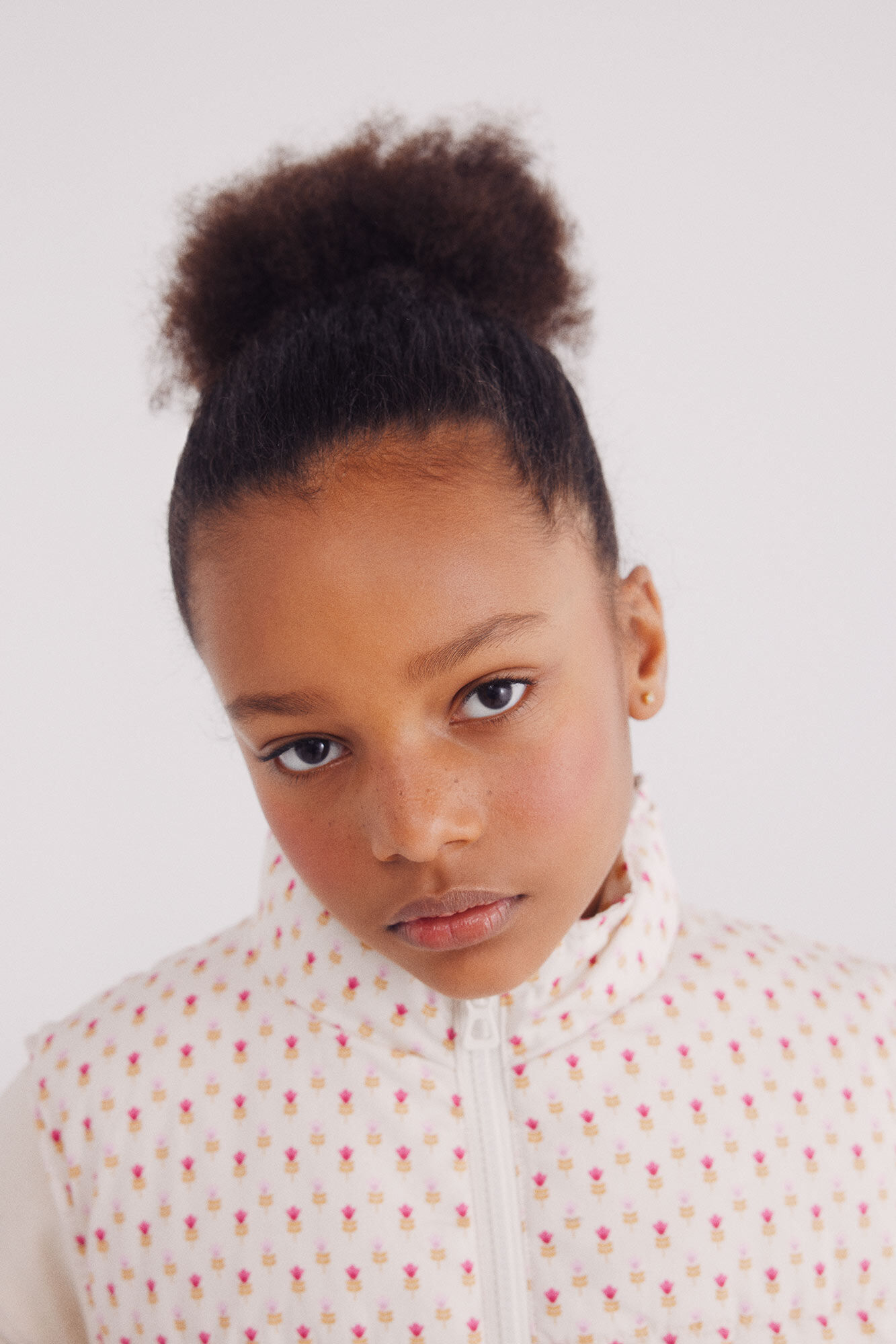 Springfield Kids Chaleco acolchado estampado ni&ntilde;a blanco