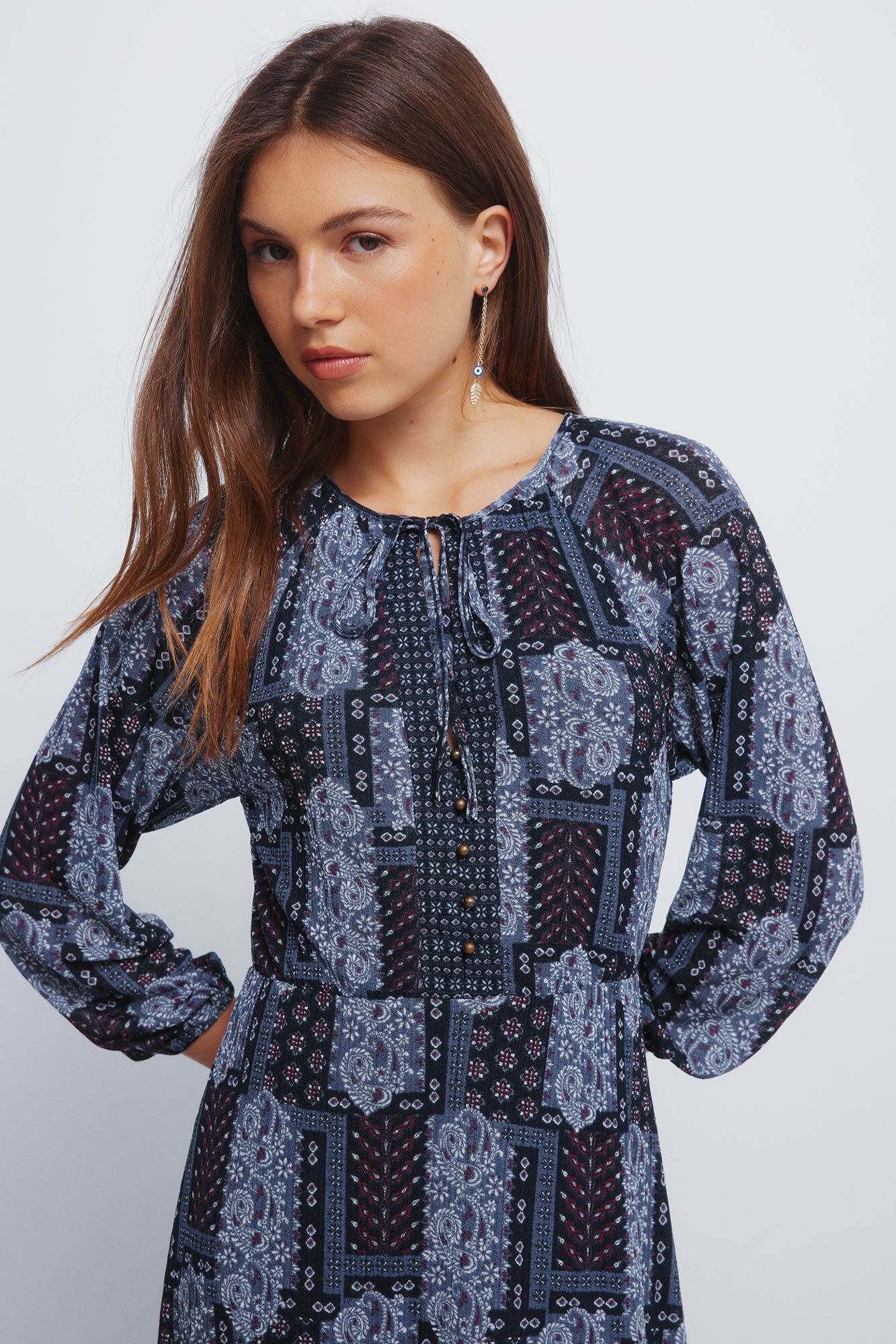 Springfield Vestido midi bohemio