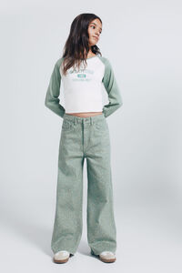 Springfield Kids Pantalón culotte flores niña