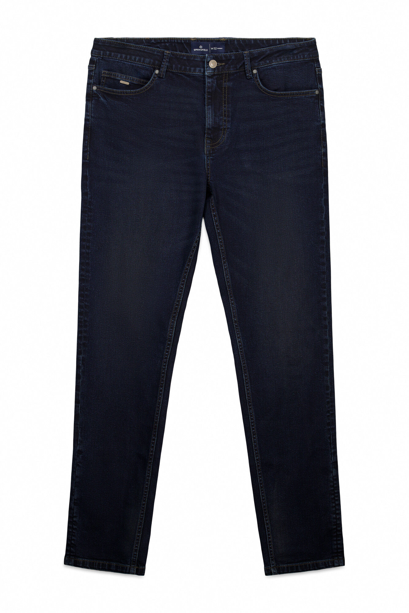 Springfield Jeans azul muy oscuro skinny fit azul tinta