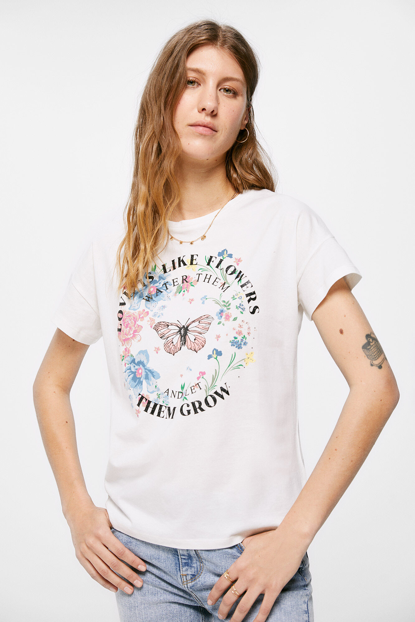 Playeras beige mujer shop