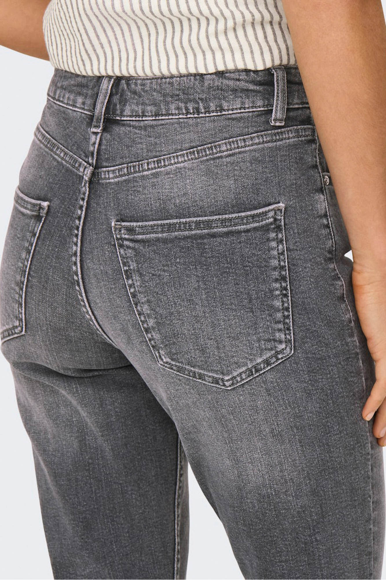 Only Jeans mom fit  gris