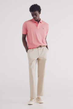 Springfield Polo piqué básico regular fit estampado