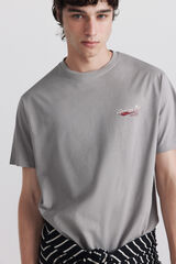 Springfield Playera Springfield Service Dept gris