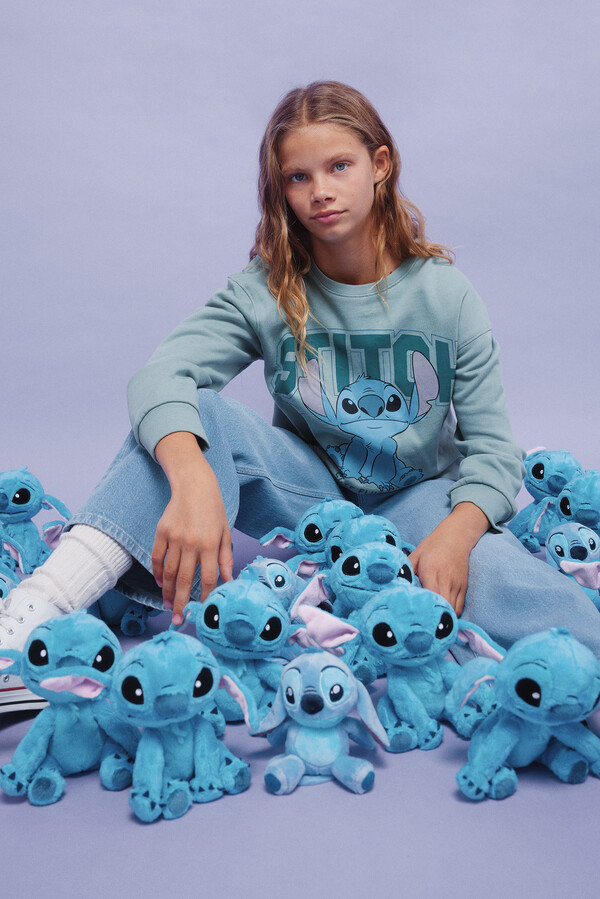 Springfield Kids Sudadera "Lilo & Stitch" niña verde