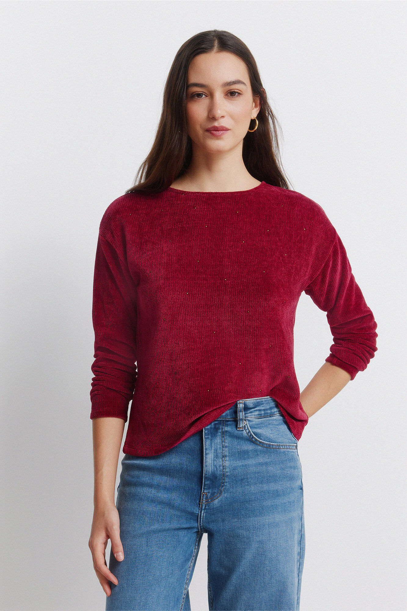 Springfield Playera con tachuelas