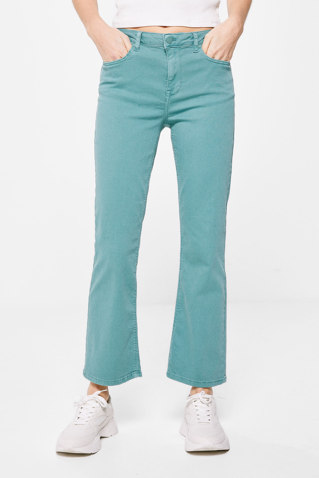 Jeans Kick Flare Eco Dye | Pantalones de mezclilla para mujer ...
