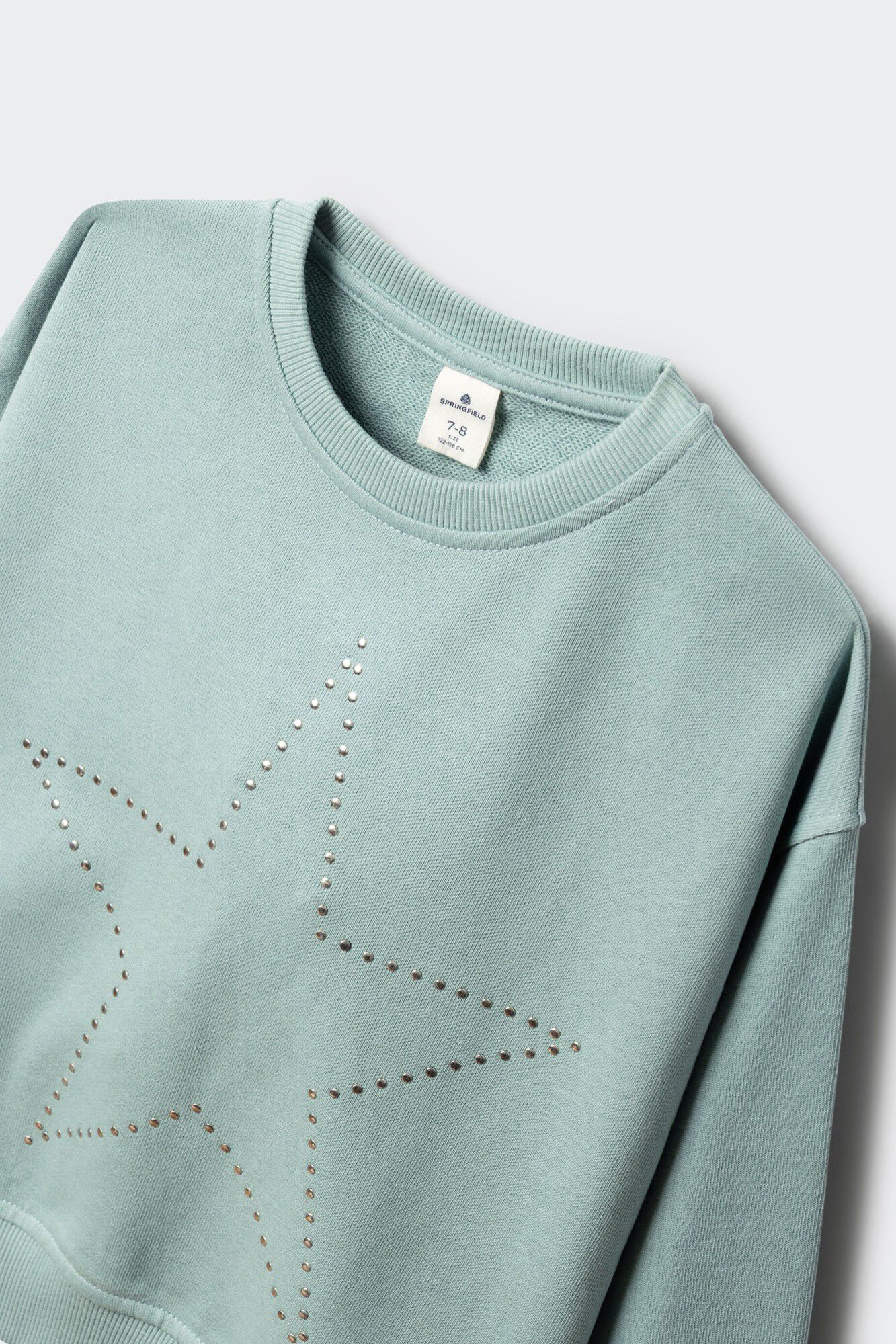 Springfield Kids Sudadera con estoperoles de estrella para ni&ntilde;a estampado