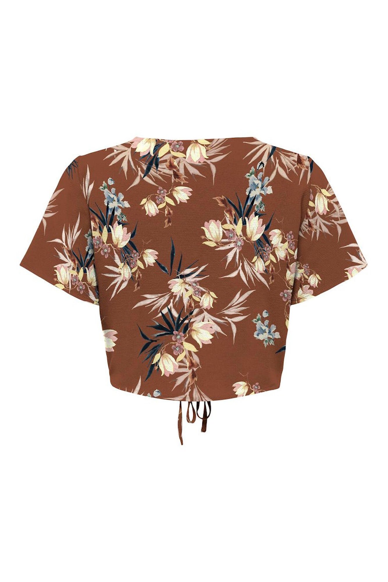 Only Playera crop de manga corta