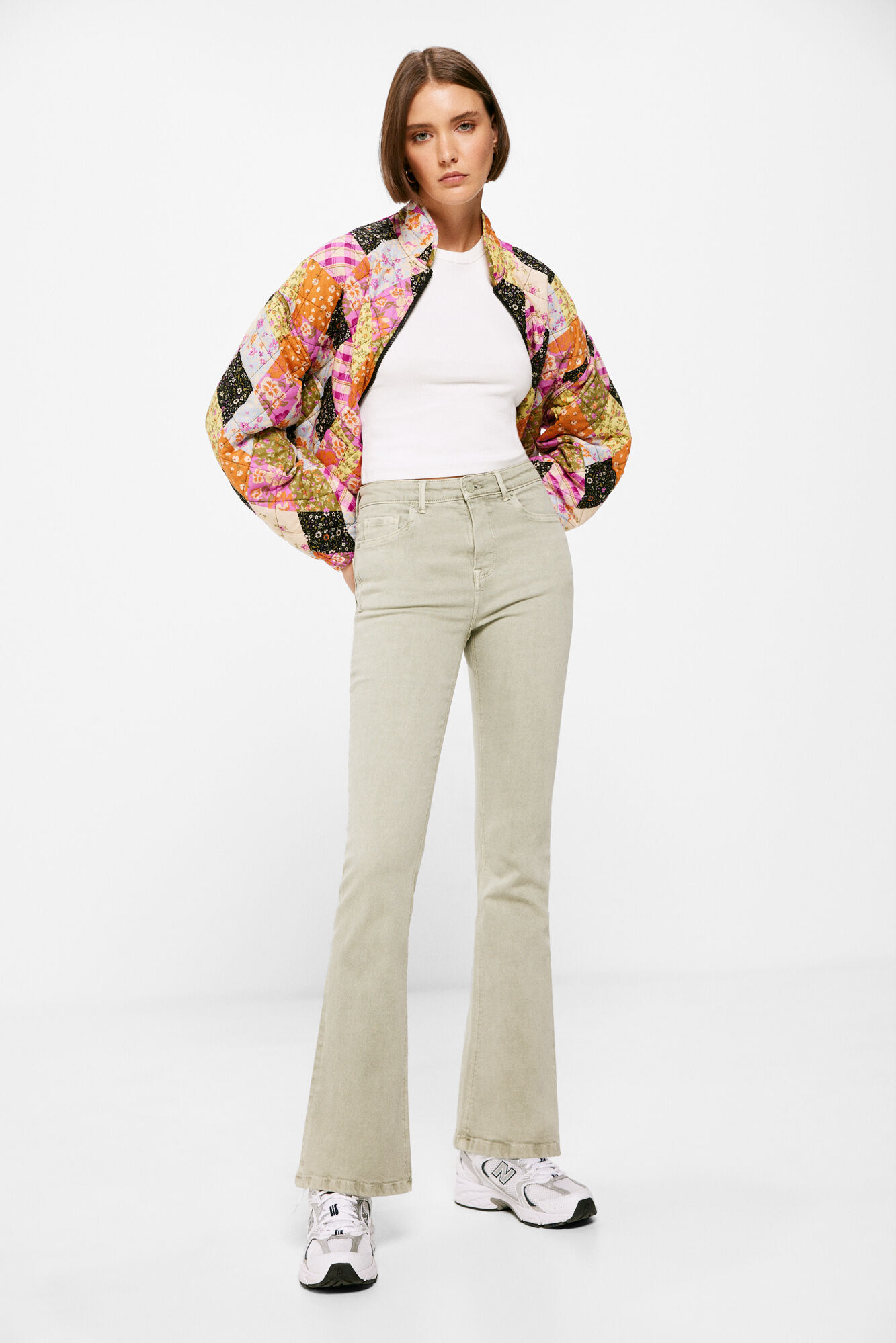 Springfield Jeans Flare Lavado Spostenible