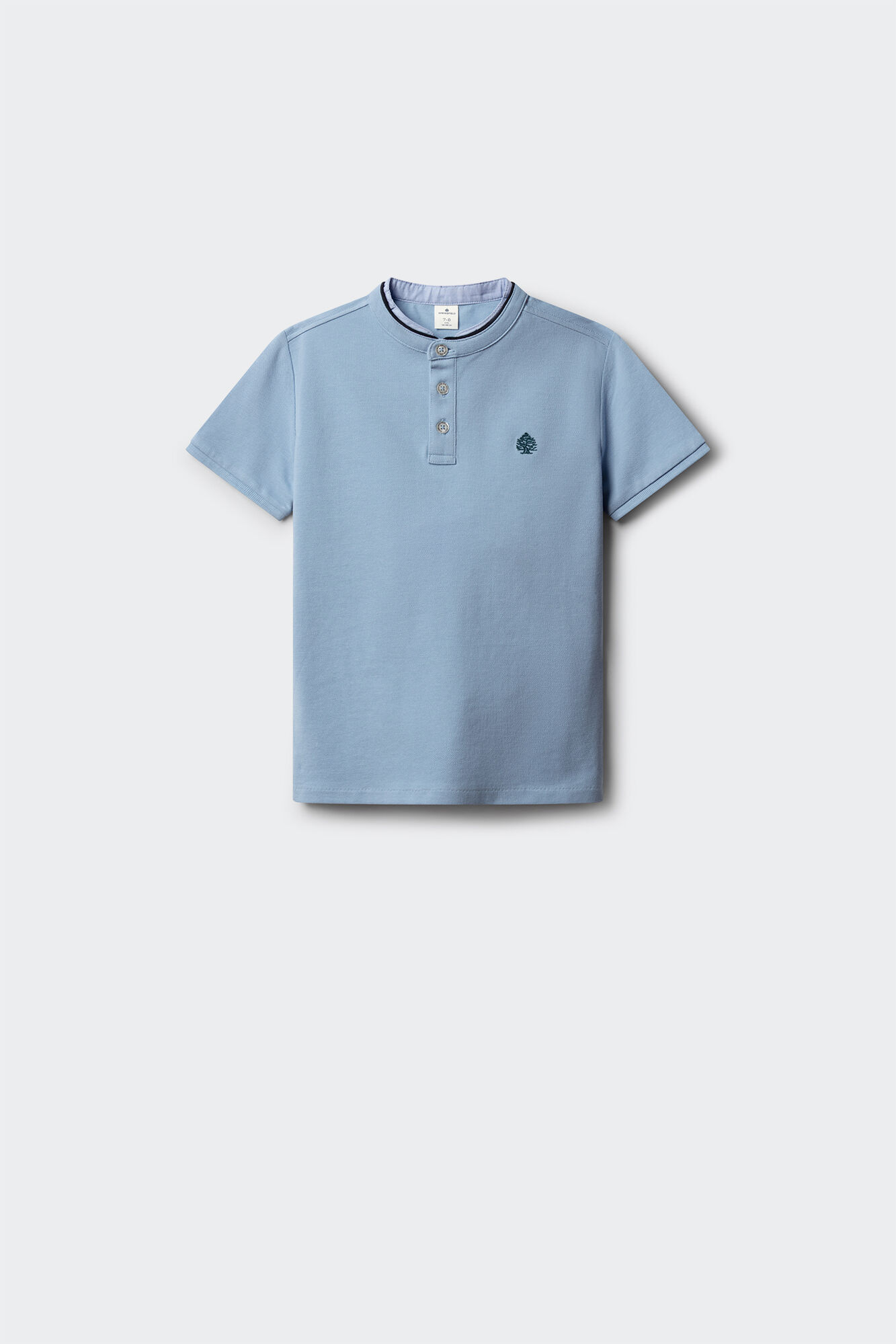 Springfield Kids Polo cuello mao de chambray para ni&ntilde;o
