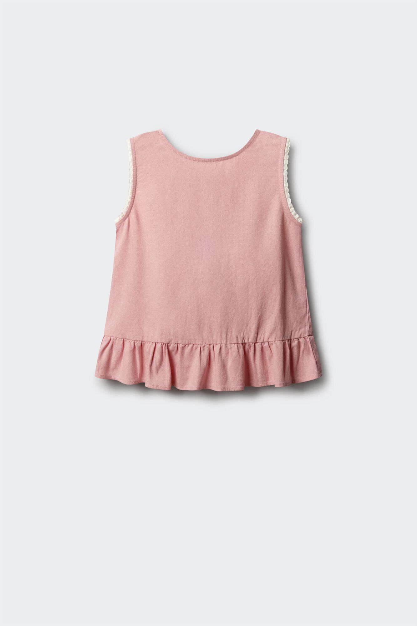 Springfield Kids Top de lino con lazos para ni&ntilde;a