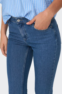 Springfield Jeans flare tiro medio azul tinta