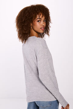 Springfield Playera perlas delantero gris