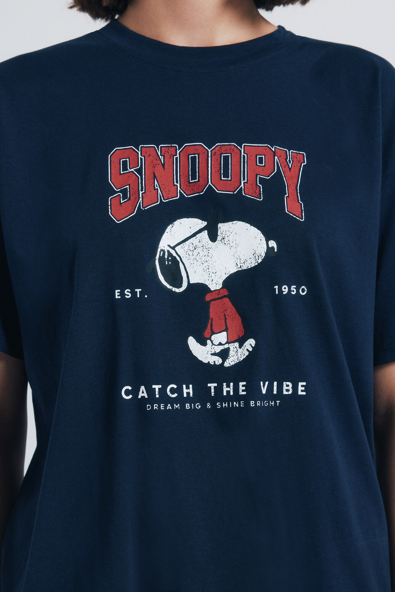 Springfield Playera "Snoopy" marino