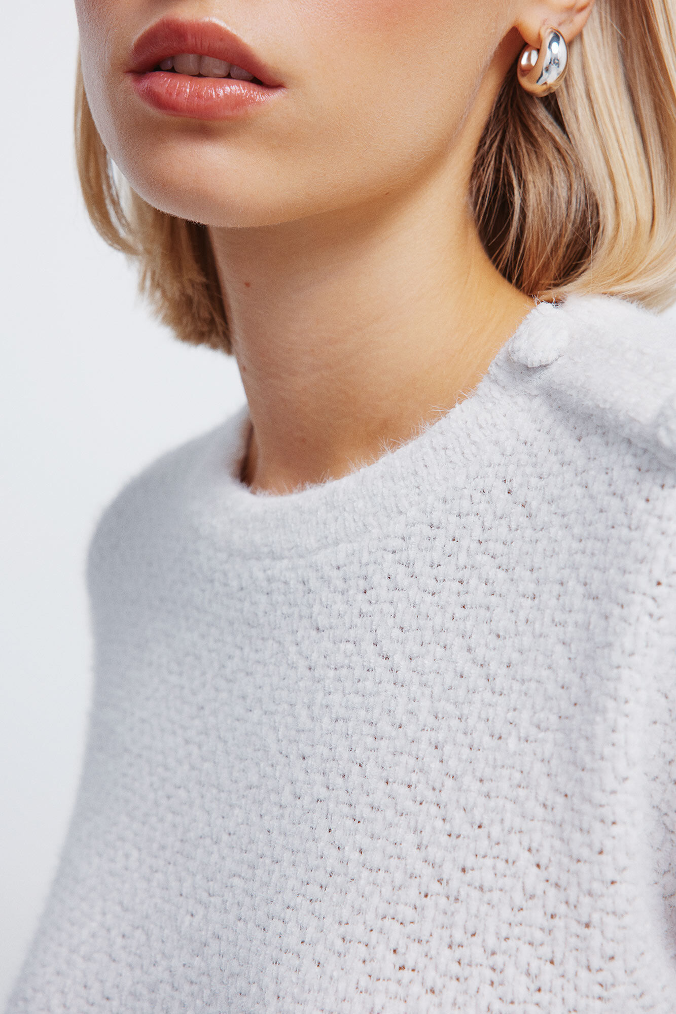 Springfield Jersey chenilla combinada beige