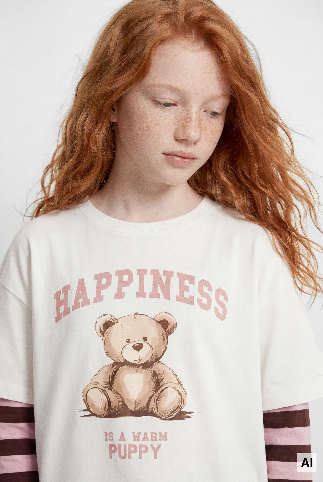 Springfield Kids Playera manga corta hapiness ni&ntilde;a