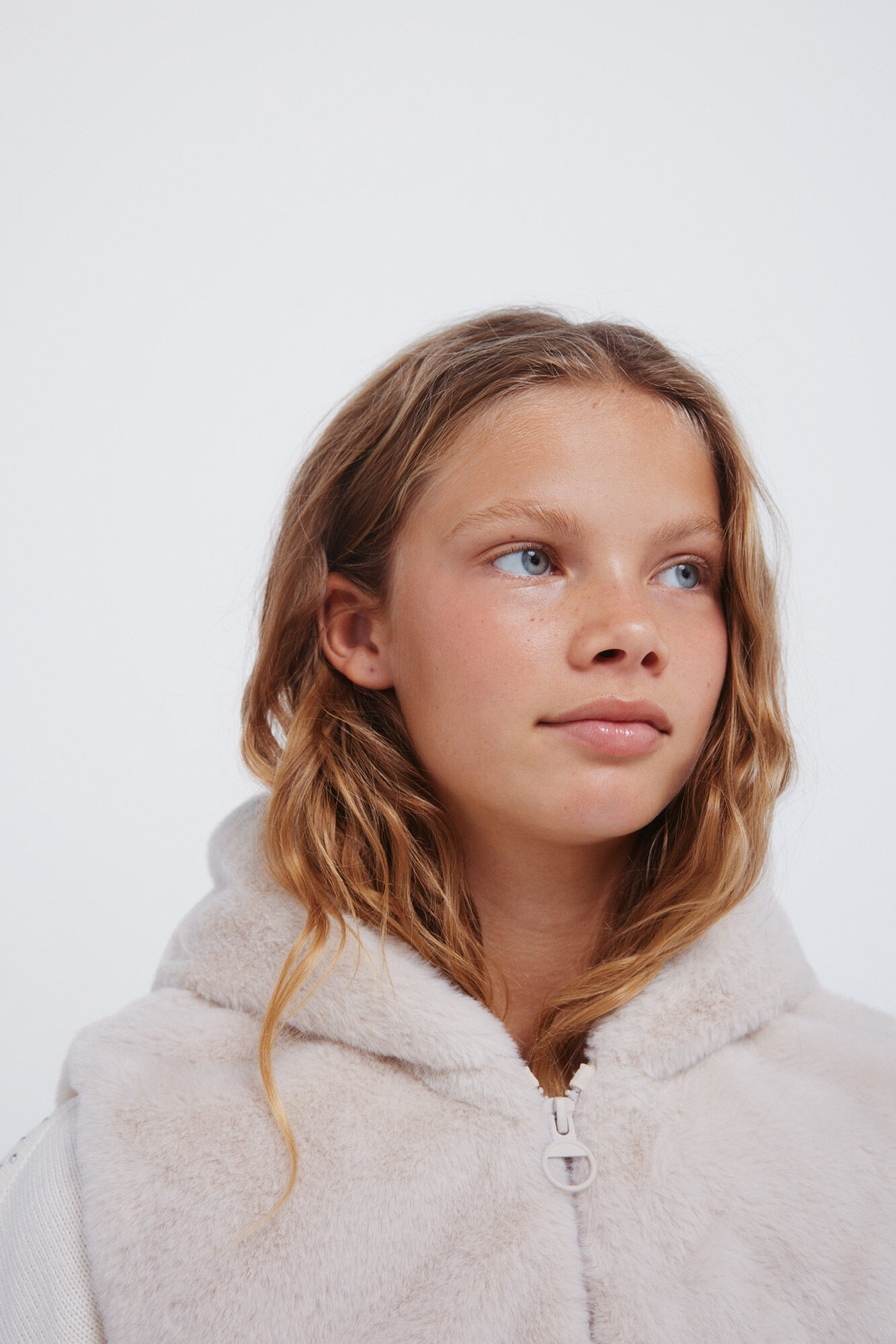 Springfield Kids Chaleco de piel para ni&ntilde;a