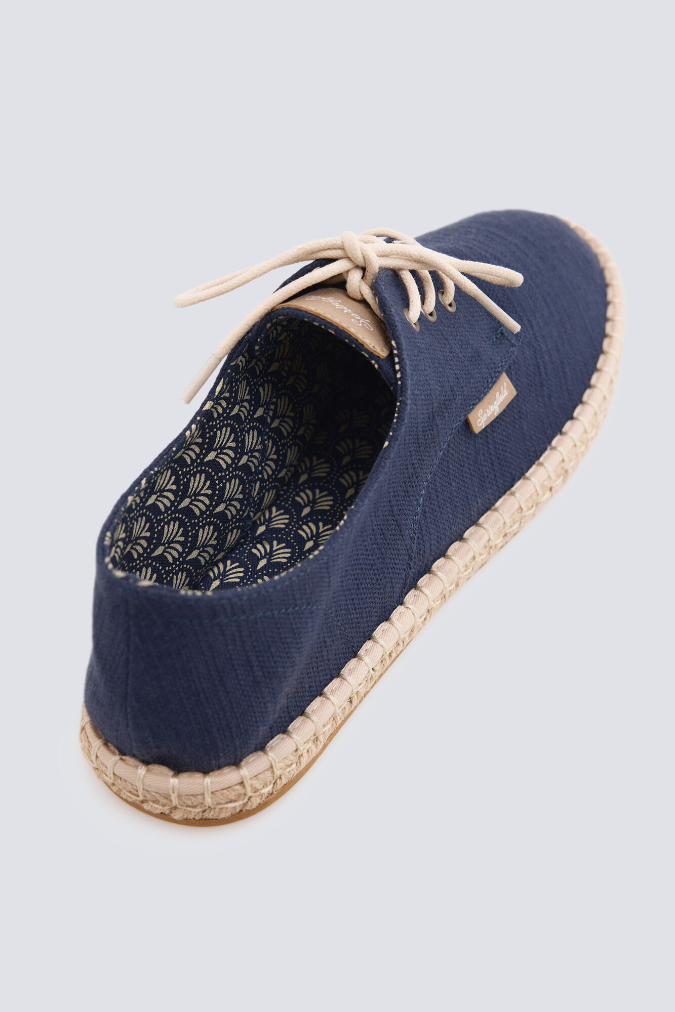 Springfield Alpargata r&uacute;stica con cordones