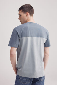 Springfield Playera color block azul