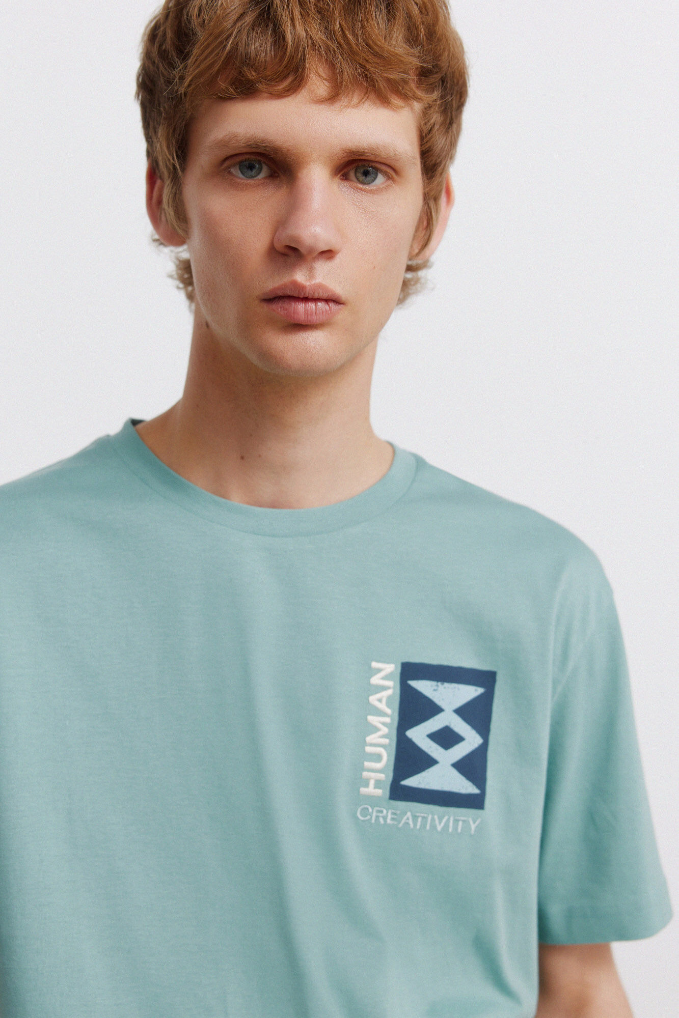 Springfield Playera human creativity turquesa