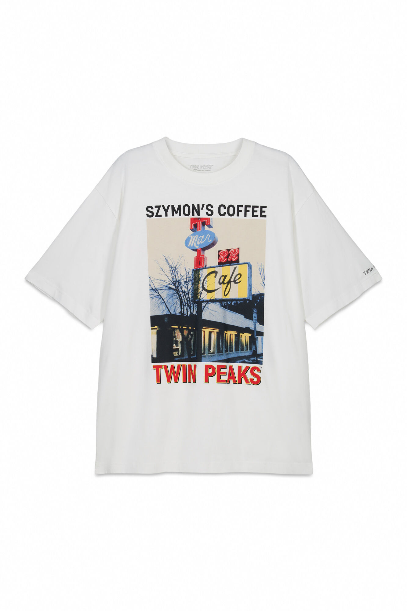 Springfield Playera Twin Peaks marfil