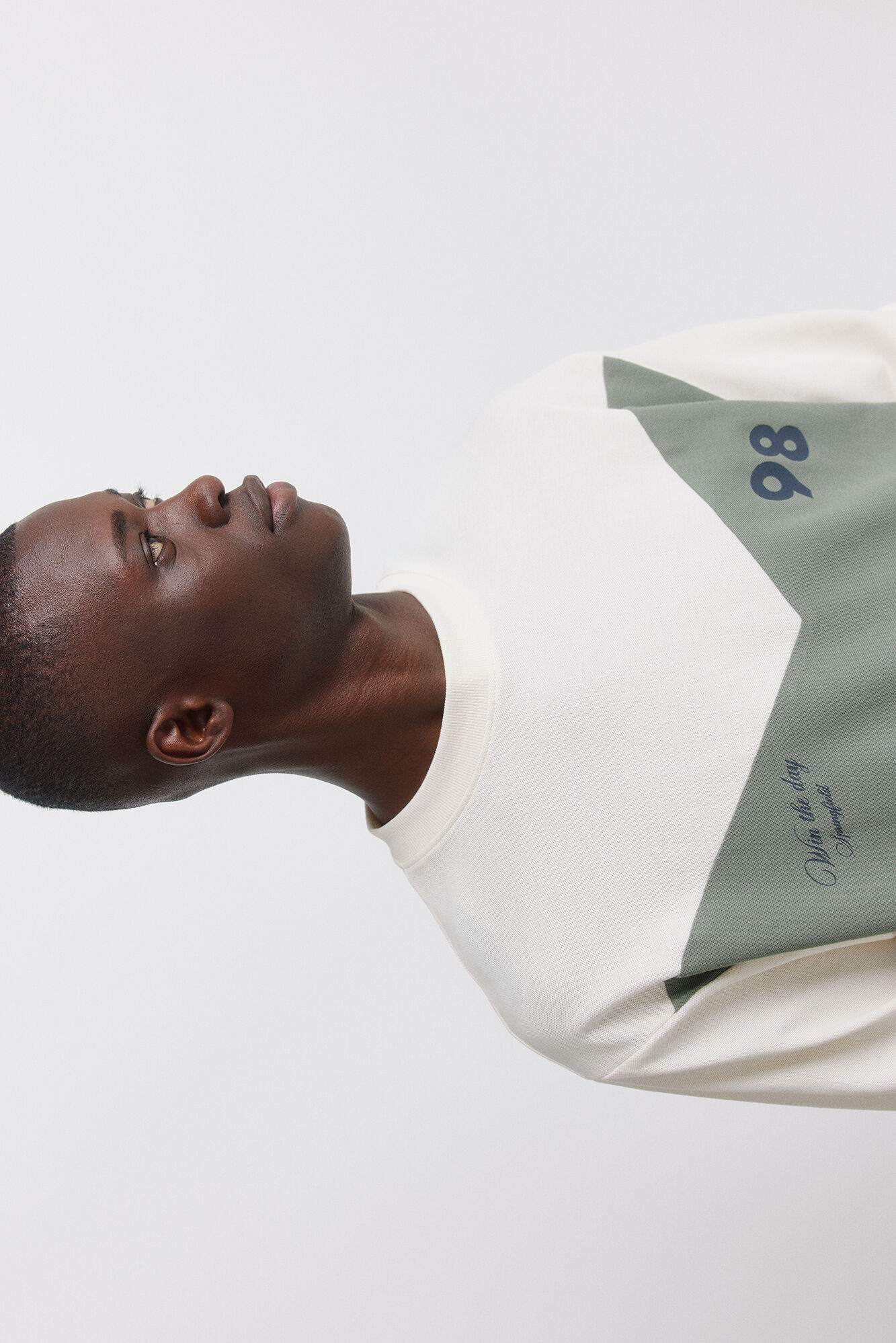 Springfield Playera manga larga de pique corte