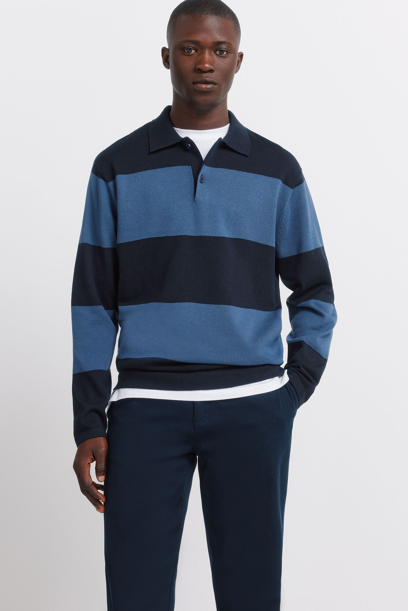 Springfield Pantal&oacute;n chino regular fit azul