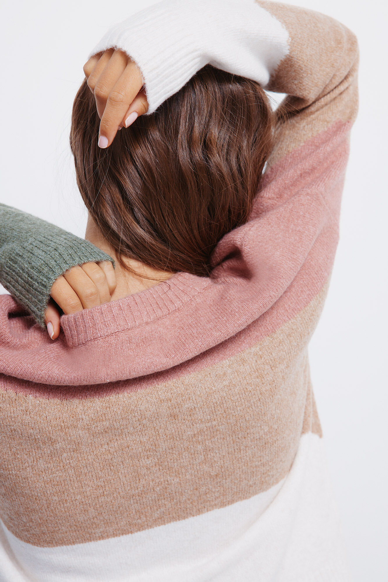 Springfield Su&eacute;ter multicolor caf&eacute;