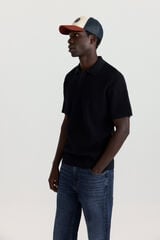 Springfield Polo de estructura vertical marino