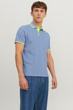 Springfield Polo slim fit vivos azul