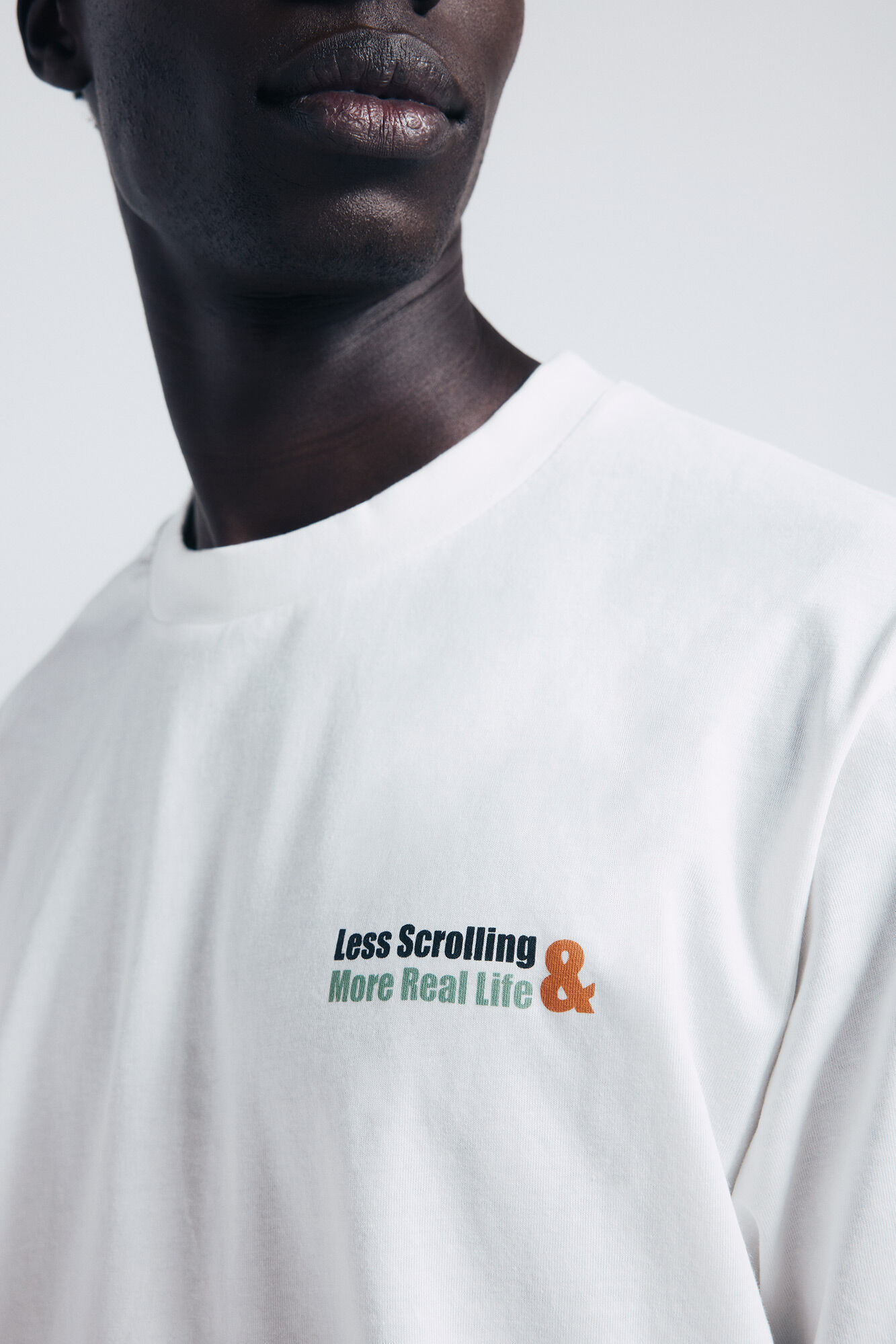 Springfield Camiseta keep growing marfil