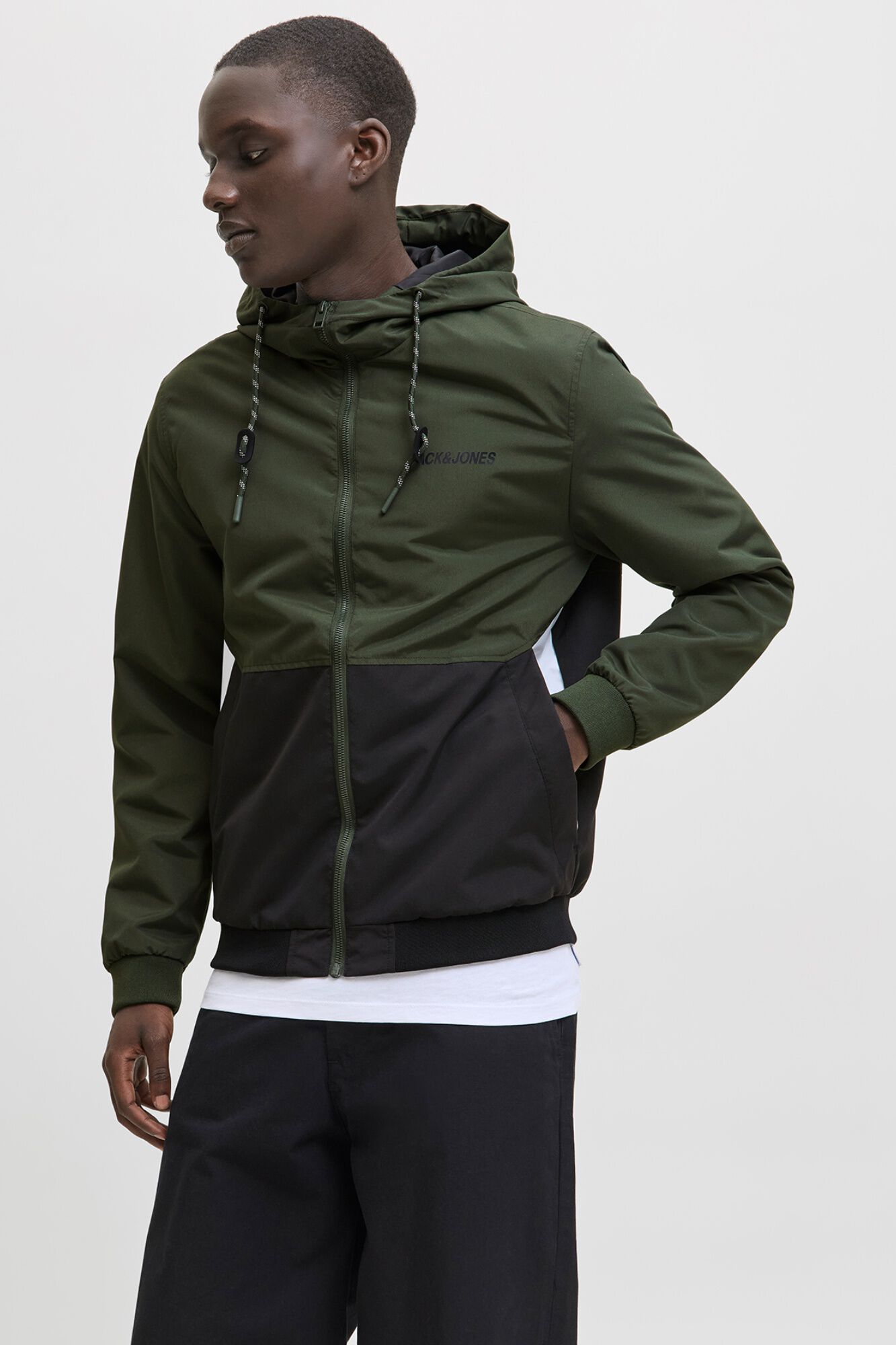 Jack & Jones Chamarra ligera con capucha