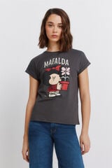 Springfield Playera "Mafalda" gris