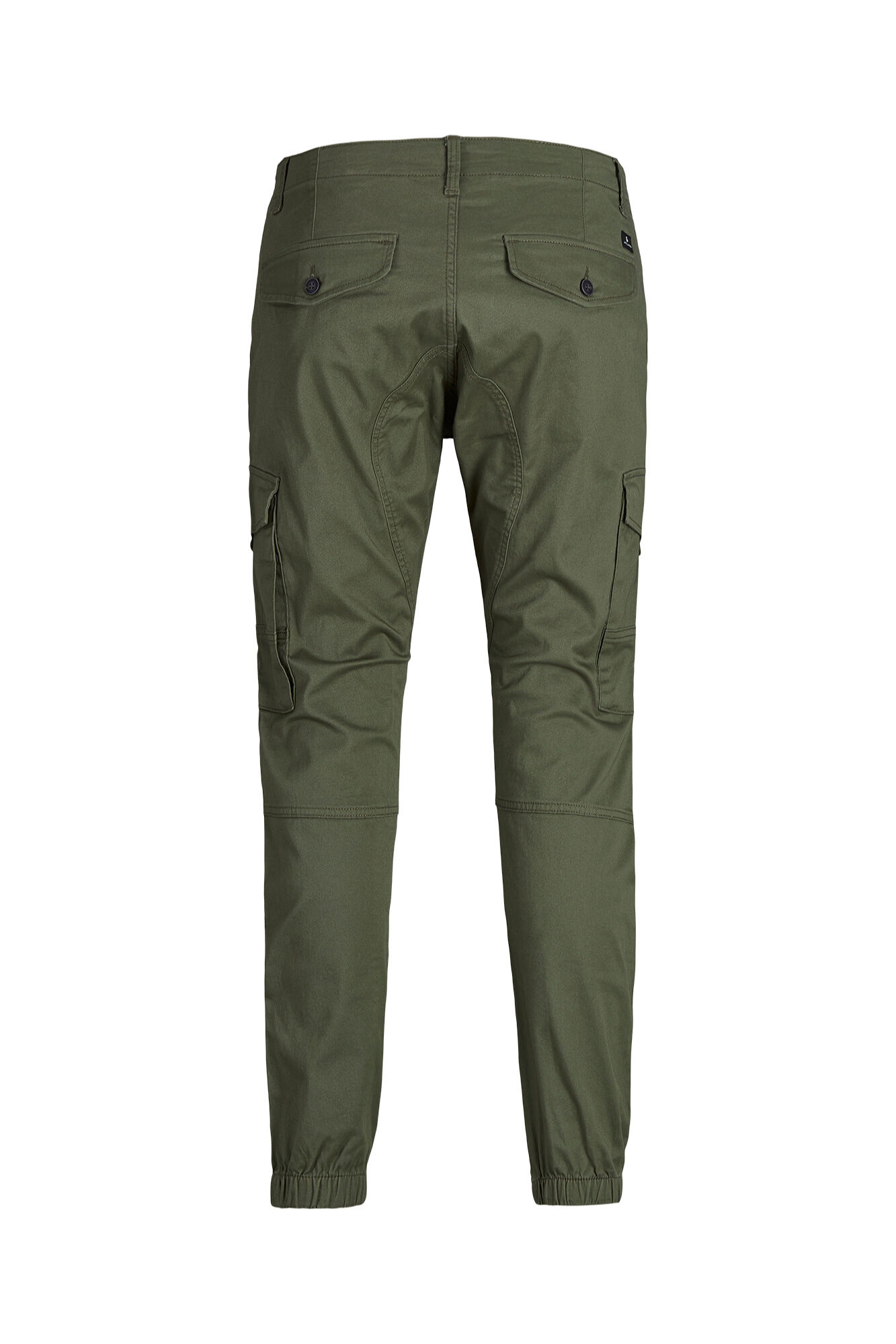 Jack & Jones Pantal&oacute;n cargo de algod&oacute;n verde