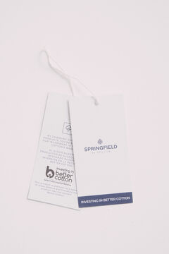 Springfield Polo manga larga lavado regular fit azul